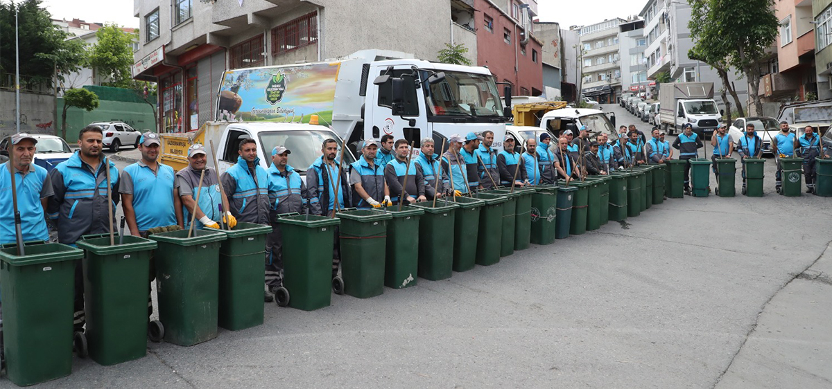 Daha Temiz Bir Gaziosmanpaşa İçin Ekipler İş Başında