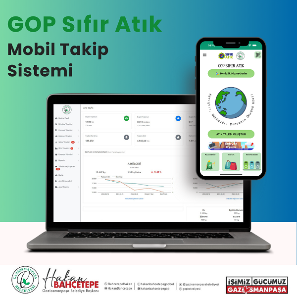 GOP Sıfır Atık Mobil Takip Sistemi