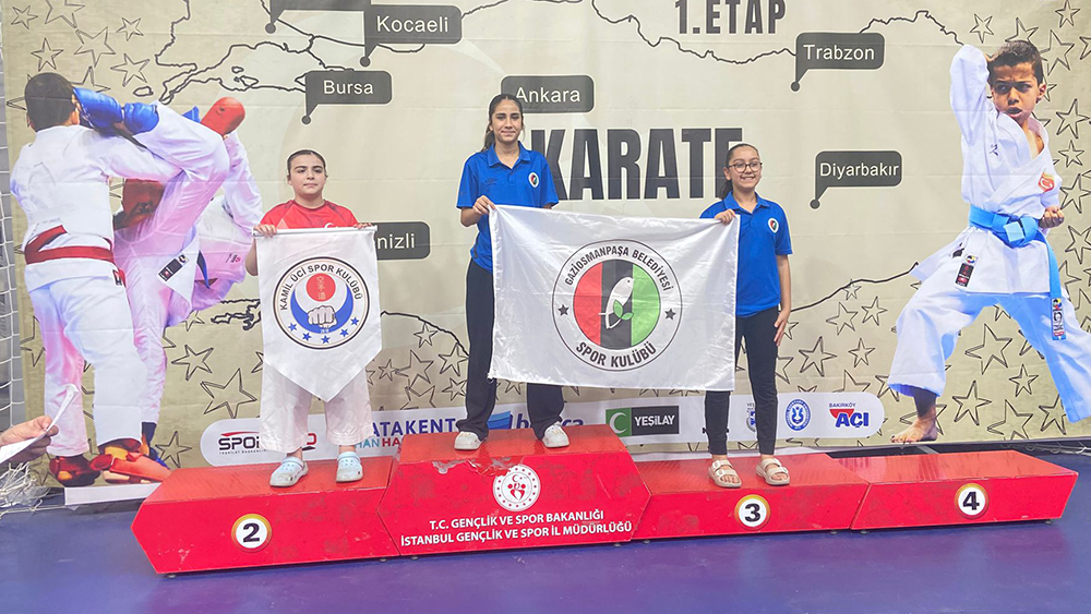 Gaziosmanpaşalı Karatecilerden Türkiye Yıldızlar Ligi’nde 14 Madalya
