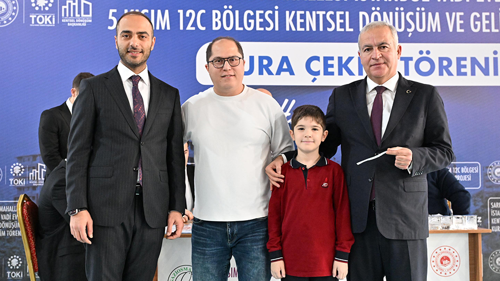 863 Konutluk Kentsel Dönüşüm Projesi’nde Hak Sahipleri Dairelerine Kavuştu