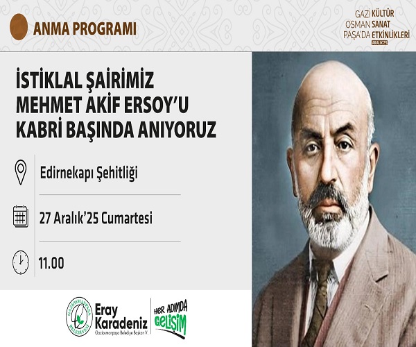İSTİKLAL ŞAİRİMİZ MEHMET AKİF ERSOY'U KABRİ BAŞINDA ANIYORUZ