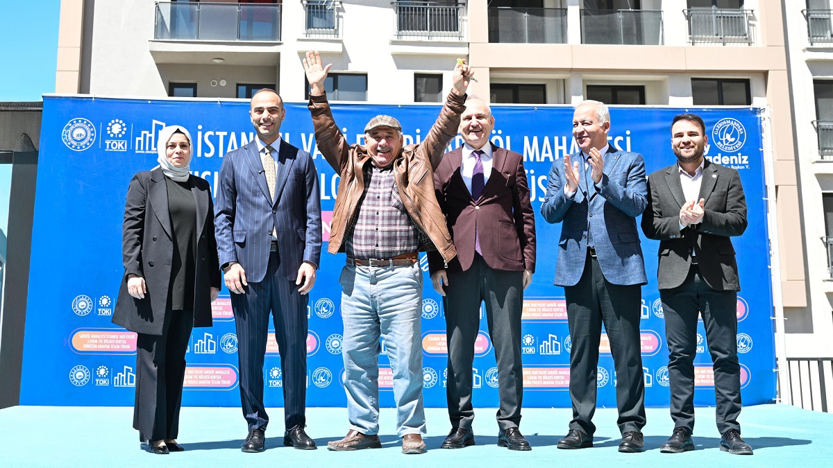 Gaziosmanpaşa'da 863 Konutun Daha Anahtar Teslim Süreci Başladı