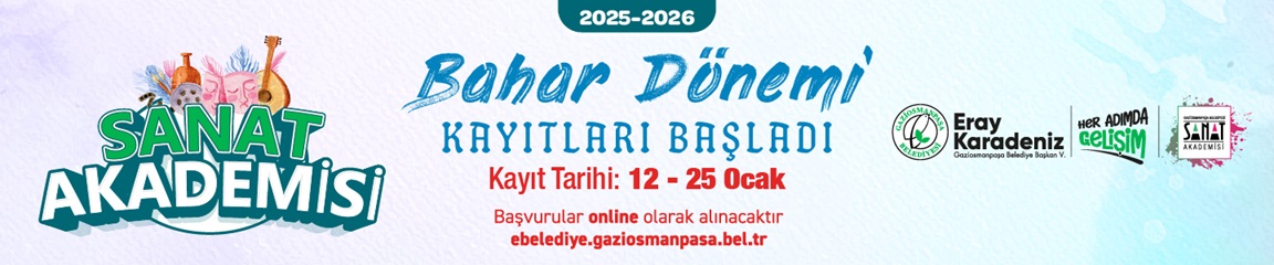Sanat Akademisi Bahar Dönemi Kurs Kayıtları 