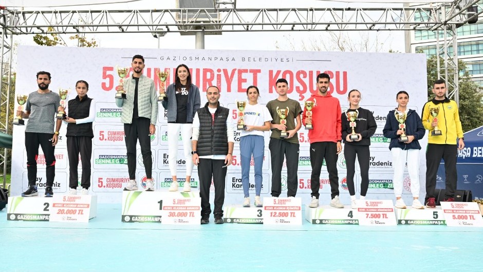 Gaziosmanpaşa 5. Cumhuriyet Koşusu Heyecana Sahne Oldu