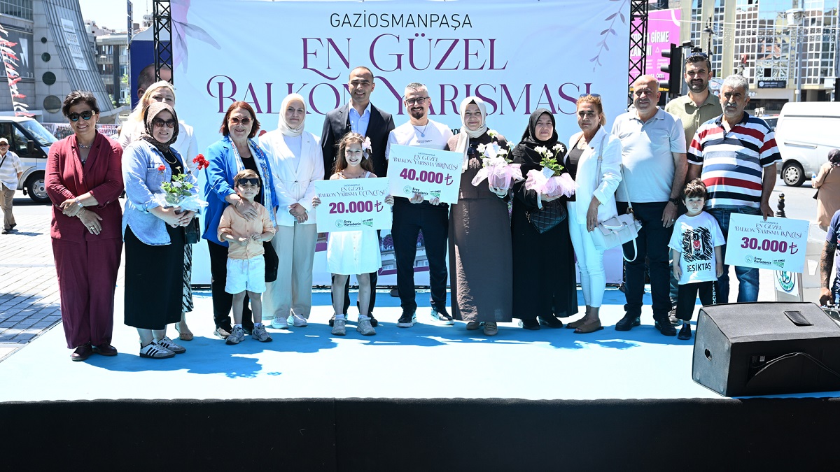 Gaziosmanpaşa’nın En Güzel Balkonları Seçildi